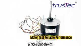 Uji Motor Kipas Kondensor Changzhou Trustec YDK-185-6A64.