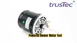 Tes Motor Blower AC YDK-375-6B64 | 1/2HP, 318-410V, 50Hz, 920RPM Beraksi