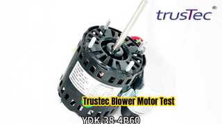 Uji Motor Blower AC Changzhou Trustec YDK-38-4B60