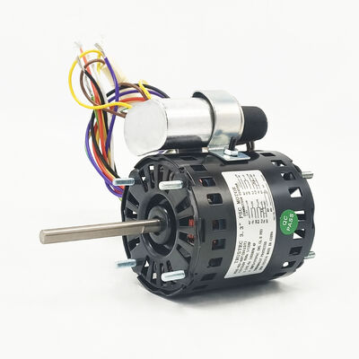 3.3" PSC Motor - 1/12HP 1/15HP 1/20HP Dual Voltage 115V/230V 1550RPM  7.5uF/370V CCW/CW Rotation  - Fasco D1127 Century 9721 Replacement Motor