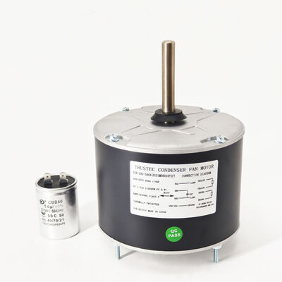 Motor Kipas Kondensor Rangka 48 - 1/4HP 208/230V 60HZ 1100RPM 5uF/370V Putaran CW/CCW - Motor Pengganti 0131M00018PSP